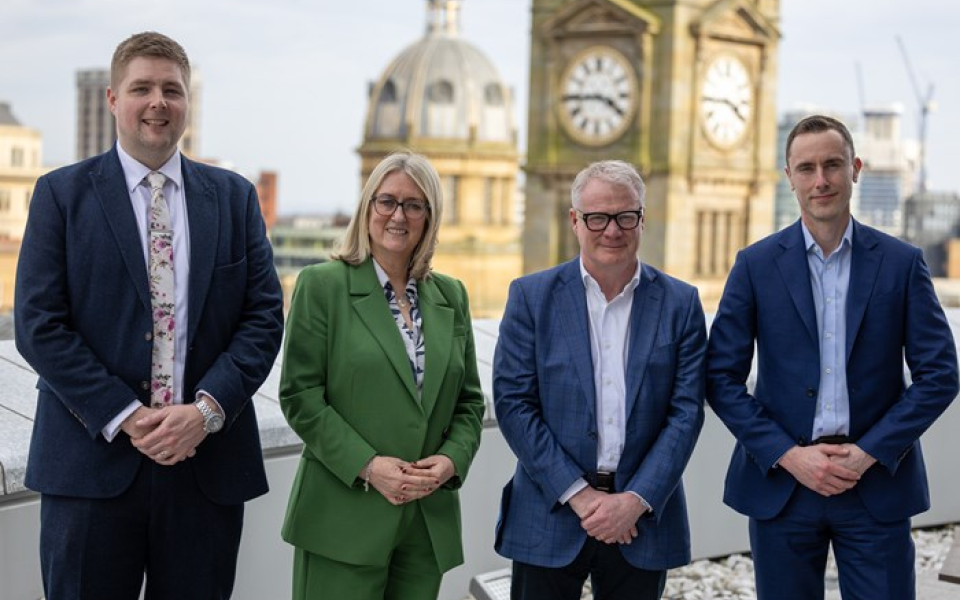 (From Left To Right) Dan Heffernan, Social Value Lead At Atkins Réalis And Chair Of The WMCA Cornerstone Employer Group, Baroness Jacqui Smith, Minister For Skills, Richard Parker, Mayor Of The West Midland
